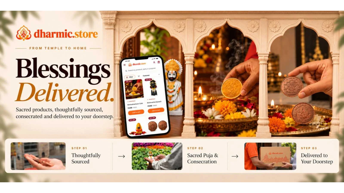 PNN-2026-10-26T114351.862 From Temple Rituals to Doorstep Delivery: Dharmic Store Clocks 1 Lakh orders in the very first month