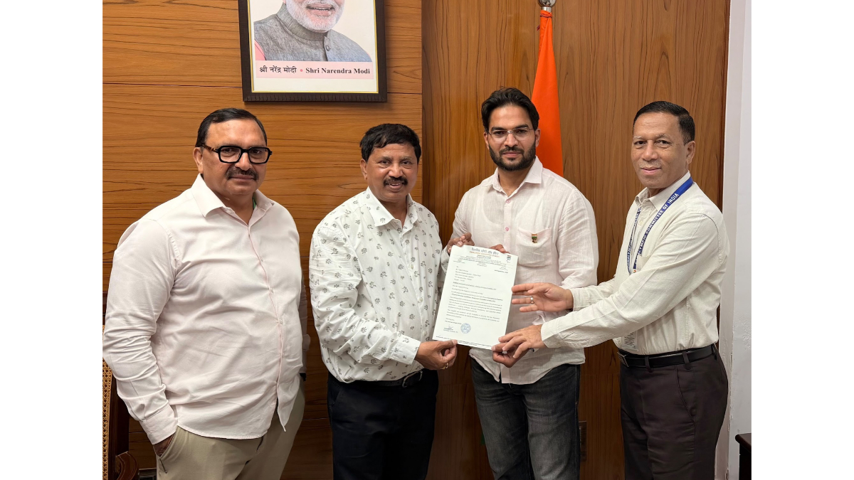 PNN-2026-10-26T142659.496 Yogesh Sharma (Shelly) Appointed as Chairman, Finance Committee, Paralympic Committee of India (PCI), at PCI Head Office, New Delhi