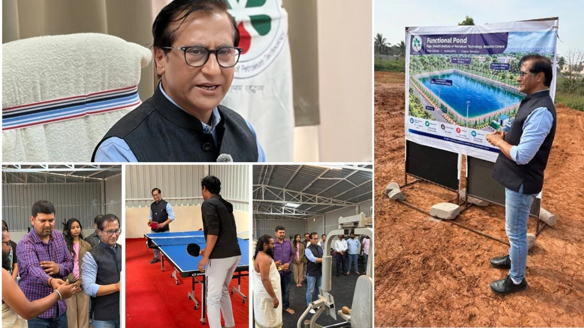 PNN-2026-10-28T123650.776 RGIPT Bengaluru Inaugurates Gymnasium and Indoor Table Tennis Facilities; Lays Foundation for Indoor Sports Courts and Natural Pond