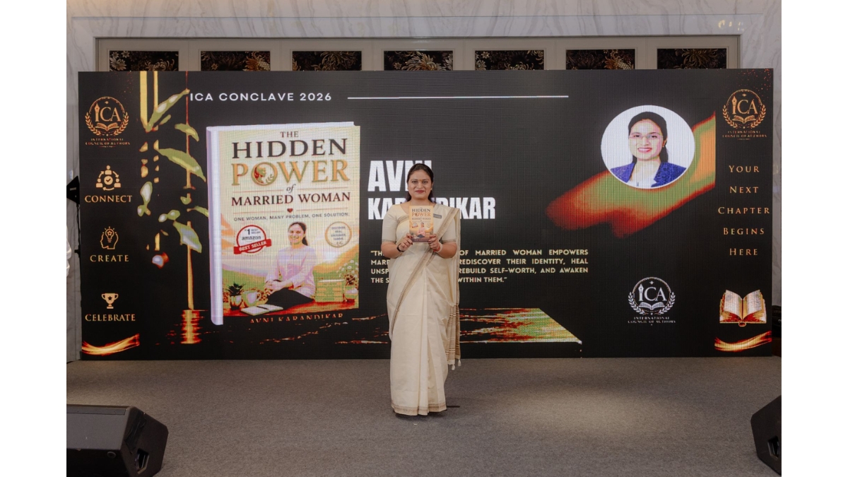 PNN-67 Ms. Avni Atharva Karandikar Launched The Hidden Power of Married Woman at ICA Conclave 2026