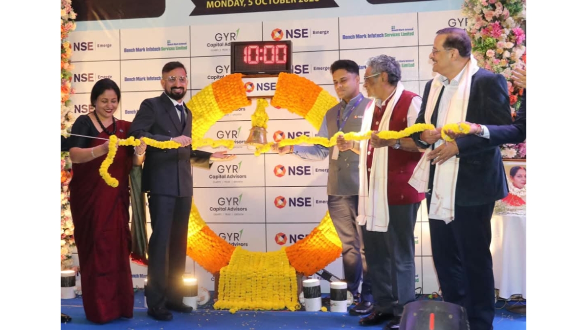 PNN-90 Leading provider of IT integrated network solutions Bench Mark Infotech Services gets listed at NSE Emerge