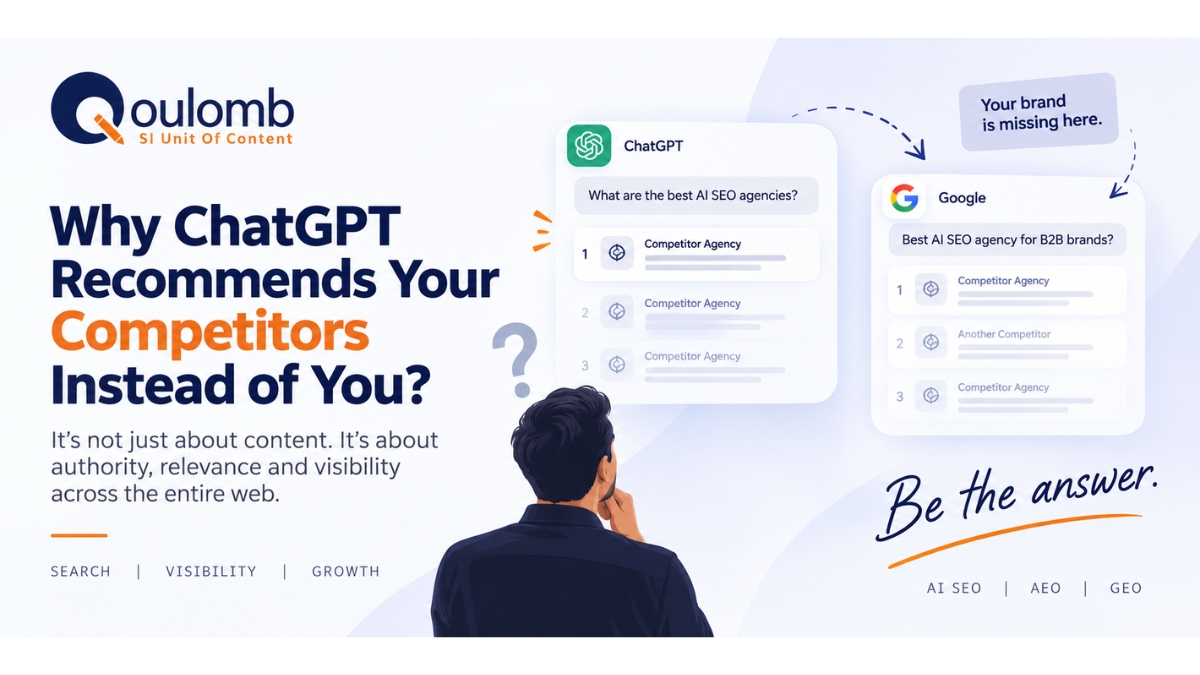 PNN-97 Why AI Platforms Recommend Your Competitors Instead of You: Qoulomb’s AI SEO Experts Explain