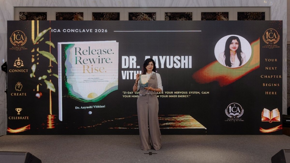 Untitled-design-83-1 Dr. Aayushi Vithlani Unveils ‘Rewire, Rise’ at ICA Conclave 2026 in Goa